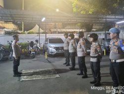 Padal Pimpin Apel Persiapan Patroli Cipta Kondisi Antisipasi Gangguan Kamtibmas dan Tawuran Warga di Wilayah Hukum Polsek Johar Baru