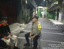 Sambang Pos Kamling RW 07 dan Halal Bihalal, Bhabinkamtibmas Galur Cegah Tindak Kriminal Pasca Lebaran