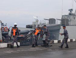 Komandan Lanal Dumai Pimpin Merplug Dua KRI Penjaga Perairan Selat Malaka