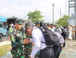 Lantamal I Lepas Keberangkatan Casis Tamtama PK TNI AL Gelombang 1 TA 2025 Mengikuti Seleksi Tingkat Pusat