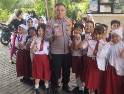 Polisi Ajak Siswa SDN 05 Benhil Jauhi Bullying dan Waspada Penculikan