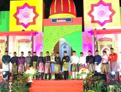 Danlanal Bintan Hadiri Penutupan MTQH XIX Tanjung Pinang