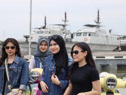 Bangun Kedekatan Dengan Masyarakat, Lantamal I Terima Kunjungan Komunitas Motor Alfa Scorpi