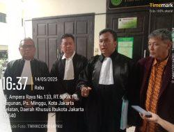 Tidak Ada Barang Bukti, Saat Persidangan, Saksi Ahli Menanyakan Keabsahan Sidang.