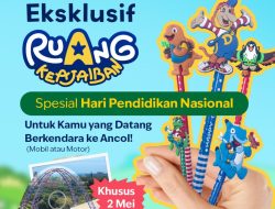 Spesial Hari Pendidikan Nasional – Ancol Bagikan Merchandise Eksklusif “Ruang Keajaiban” Gratis