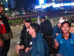 Remaja Nongkrong Dini Hari di Bundaran HI, Sat Binmas Lakukan Patroli dan Pemeriksaan