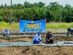 Posal Pangandaran Lanal Bandung Tunjukkan Komitmen Dalam Mendukung Program Ketahanan Pangan Nasional
