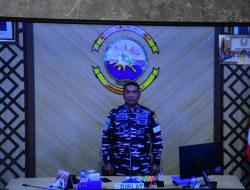Komandan Lanal Bandung Ikuti Briefing Awal Latihan Penegakan Hukum dan Keamanan Laut Jajaran Koarmada I