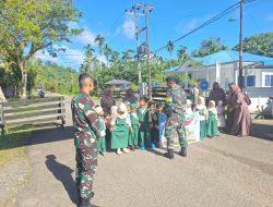 Lanal Simeulue Terima Kunjungan Edukasi TK Islam Al Fathul Akbar