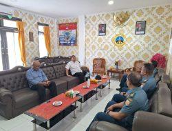 Danlanal Simeulue Sambut Dengan Hangat Kunjungan Kerja Komisi I DPR Aceh Ir. Iskandar di Mako Lanal Simeulue