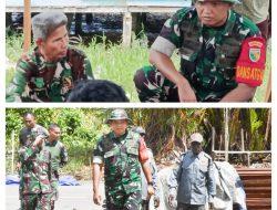 Dansatgas TMMD Tinjau Progres Pembangunan Rumah