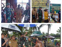 Satgas TMMD Ke-124 Kodim 1710/Mimika Terima Kunjungan Tim Wasev