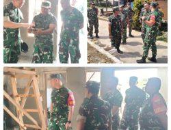 Dansatgas TMMD Kodim 1501/Ternate Tinjau Lokasi dan Progres Pengerjaan TMMD