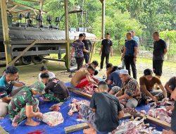 Lanal Simeulue Laksanakan Pemotongan Hewan Qurban Dalam Rangka Hari Raya Idul Adha 1446 H/2025