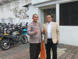 Bhabinkamtibmas Menteng Sambangi Hotel Hermitage, Imbau Peningkatan Kewaspadaan Keamanan