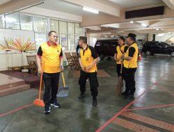 Sambut HUT ke-79, Polri Laksanakan Bakti Religi di Gereja Isa Almasih Menteng