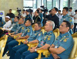 Komandan Lanal Bandung Hadiri Penandatanganan Perjanjian Kerjasama Antara Pemprov Jabar dengan TNI AL
