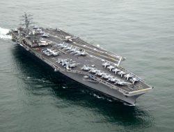 Gunakan Hak Lintas Transit, Kapal Induk AS USS Nimitz Lintasi Selat Malaka