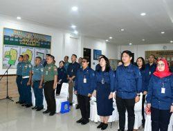 Komandan Lanal Bandung Berikan KKDN Kepada Mahasiswa S2 Fakultas Keamanan Nasional UNHAN RI 