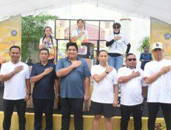 Danlanal Bintan Ikut Serta Kegiatan 5 K Fun Run Museum Bahari Bintan