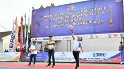 Semarakkan HUT Ke-80 TNI AL Tahun 2025, Danlanal Sibolga Buka Secara Resmi Open Turnamen Bola Voli Danlanal Cup 