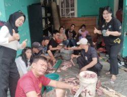 AJB ( Aliansi Jurnalis Bersatu ) Jakarta Utara Bagikan 200 Paket Daging kepada Jurnalis dan Warga Sekitar.
