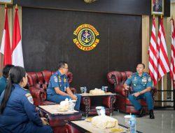 Siap Mendukung Tupoksi KSOP, Danlantamal IX Terima Courtesy Call Kepala KSOP Ambon di Mako Lantamal IX