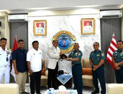 Tingkatkan Sinergitas Unsur Kemaritiman, Danlantamal I Terima Courtesy Call President Indonesia Maritime Pilot Association (INAMPA)