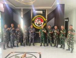 Danlanal Bintan Terima Kunjungan Silaturahmi Dandim 0315/Tanjungpinang