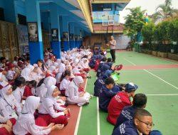 Sat Binmas Polres Jakpus Jadi Narasumber MPLS di SMPN 78, Bahas Tawuran, Judi Online, dan Narkoba