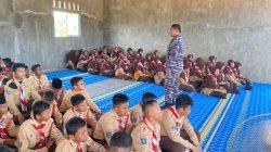Bina Karakter Pelajar, Lanal Bintan Berikan Pelatihan Disiplin dan Wawasan Kebangsaan