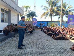 Lanal Bandung, Posal Pangandaran Bangun Mental Para Siswa/i SMKN 1 Pangandaran Menjadi Pelajar Yang Berdisiplin, Berkarakter dan Cerdas