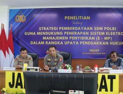 Polrestro Jakpus Sambut Penelitian Puslitbang Polri untuk Perkuat SDM dan Penyidikan Elektronik