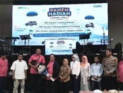 BRI Gelar Panen Hadiah Simpedes, Apresiasi untuk nasabah di Wilayah Bekasi