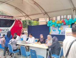 Bank Banten KCP Ciledug dan PMI Kota Tangerang Gelar Donor Darah di Samsat Ciledug