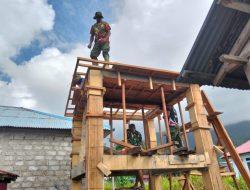 Kebut..!! Sumur Bor dan Tower Air Bersih Desa Kamanglale TMMD 125 Kodim 1506/Namlea Capai 57 %