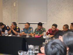 Lanal Bintan Ikuti Kegiatan Rakor Ship To Ship (STS) Labuh Jangkar Kawasan Tanjung Berakit