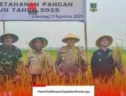 Dandim 0502/JU Kolonel Inf Dony Gredinand Mengapresiasi Kerja Keras Para Petani