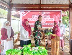 Sambut HUT RI Ke-80 Tahun 2025, Kodim 1710/Mimika Gelar Bakti Sosial Bagi Sembako Kepada Kaum Dhuafa Dan Mualaf