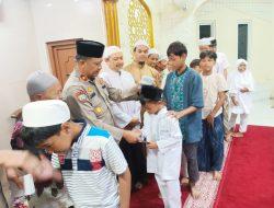 Sambut HUT ke-80 RI, Polres Metro Jakarta Pusat Gelar Subuh Keliling, Pengajian, dan Santunan Anak Yatim