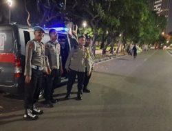 Patroli Strong Point Pagi, Polsek Kemayoran Jaga Keamanan Wilayah
