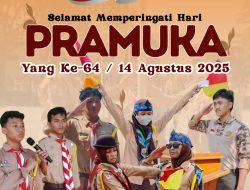 Meriah! Peringatan HUT Pramuka ke-64 di Ponpes Al-Mansyuriyah Sepatan Penuh Semangat Kebersamaan