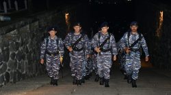 Prajurit Lanal Bandung Ikuti Apel Kehormatan dan Renungan Suci Dalam Rangka Peringatan HUT Ke-80 Kemerdekaan Republik Indonesia di Taman Pahlawan Nasional Cikutra