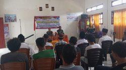 Satgas TMMD Kodim 1506/Namlea Melaksanakan Kegiatan Sosialisasi Tentang Keamanan dan Ketertiban Masyarakat (Kamtibmas) di Desa Hote