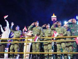 Panglima TNI Hadiri Pesta Rakyat & Karnaval Bersatu HUT Kemerdekaan RI Ke-80 di Monas