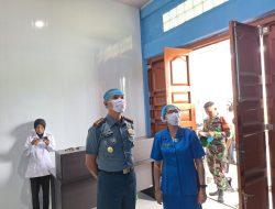 Danlanal Simeulue dan Ketua Cabang 8 Daerah Kodaeral I Gabungan Jalasenastri Koarmada RI Tinjau Dapur Makan Bergizi Gratis di Kecamatan Simeulue Timur