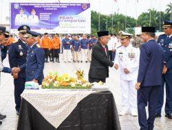 Asops Dankodaeral I Hadiri Upacara Hari Perhubungan Nasional Tingkat Sumatera Utara
