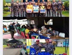 Diskes Kodaeral III & Yonmarhanlan III Semarakkan HUT ke-80 TNI dengan Bakti Sosial Kesehatan