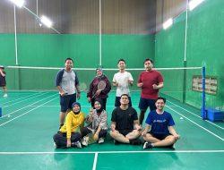 BRI Jelambar Tingkatkan Work-Life Balance Lewat Badminton