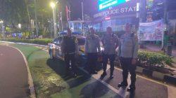 Patroli “Jaga Jakarta” di Kawasan Bundaran HI Bersama Patroli Cipkon Menteng, Antisipasi Kerawanan Dan Guankamtibmas